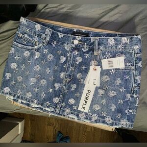 Purple Brand Skirt